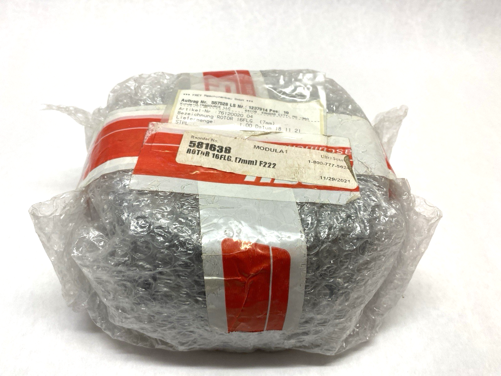 581638 | Frey Rotor 16FLG 7mm F222 76120020.04 557528 Modula 1 - New – Open box - Maverick Industrial Sales