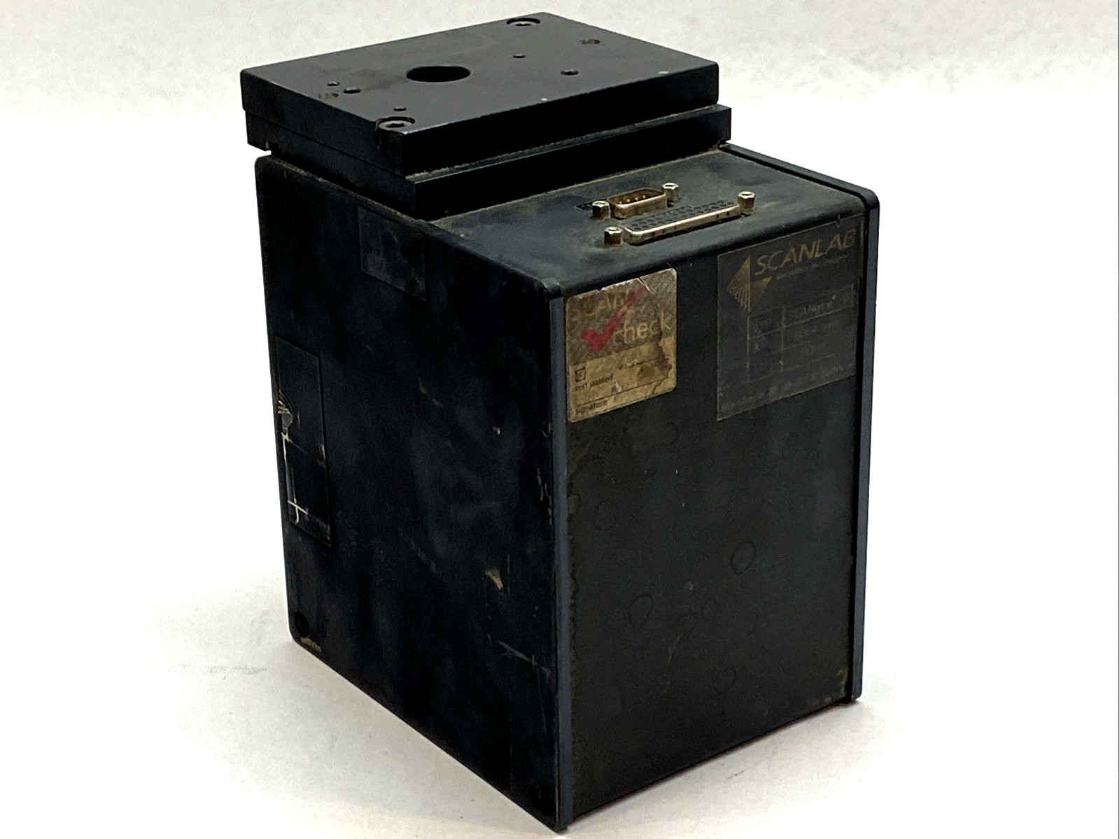 SCANgine 10 | SCANLAB 10mm 1064nm Laser Scan Head - For parts or not working - Maverick Industrial Sales