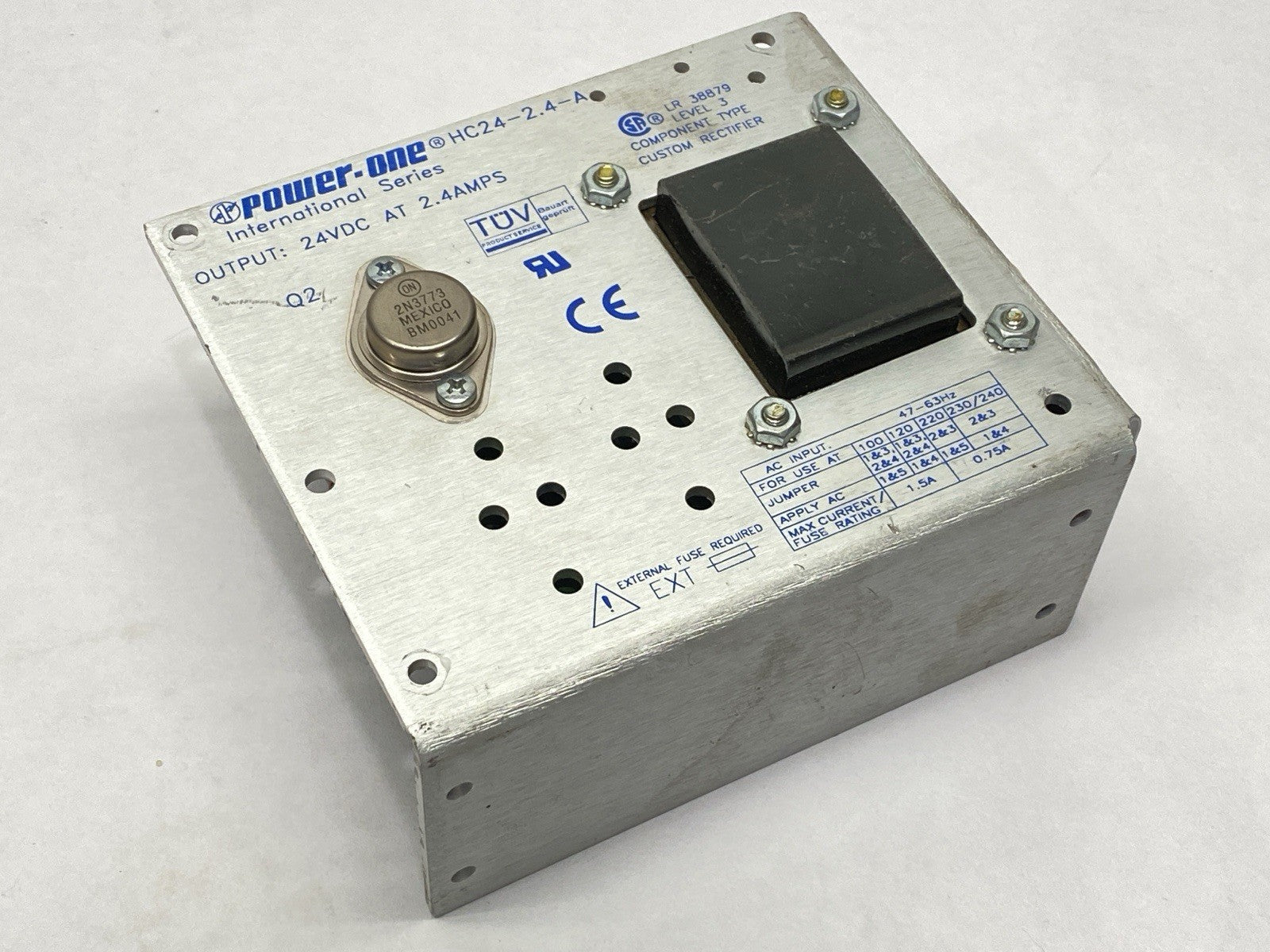 HC24-2.4-A | Power One Power Supply 2.4A 24VDC - Used - Maverick Industrial Sales