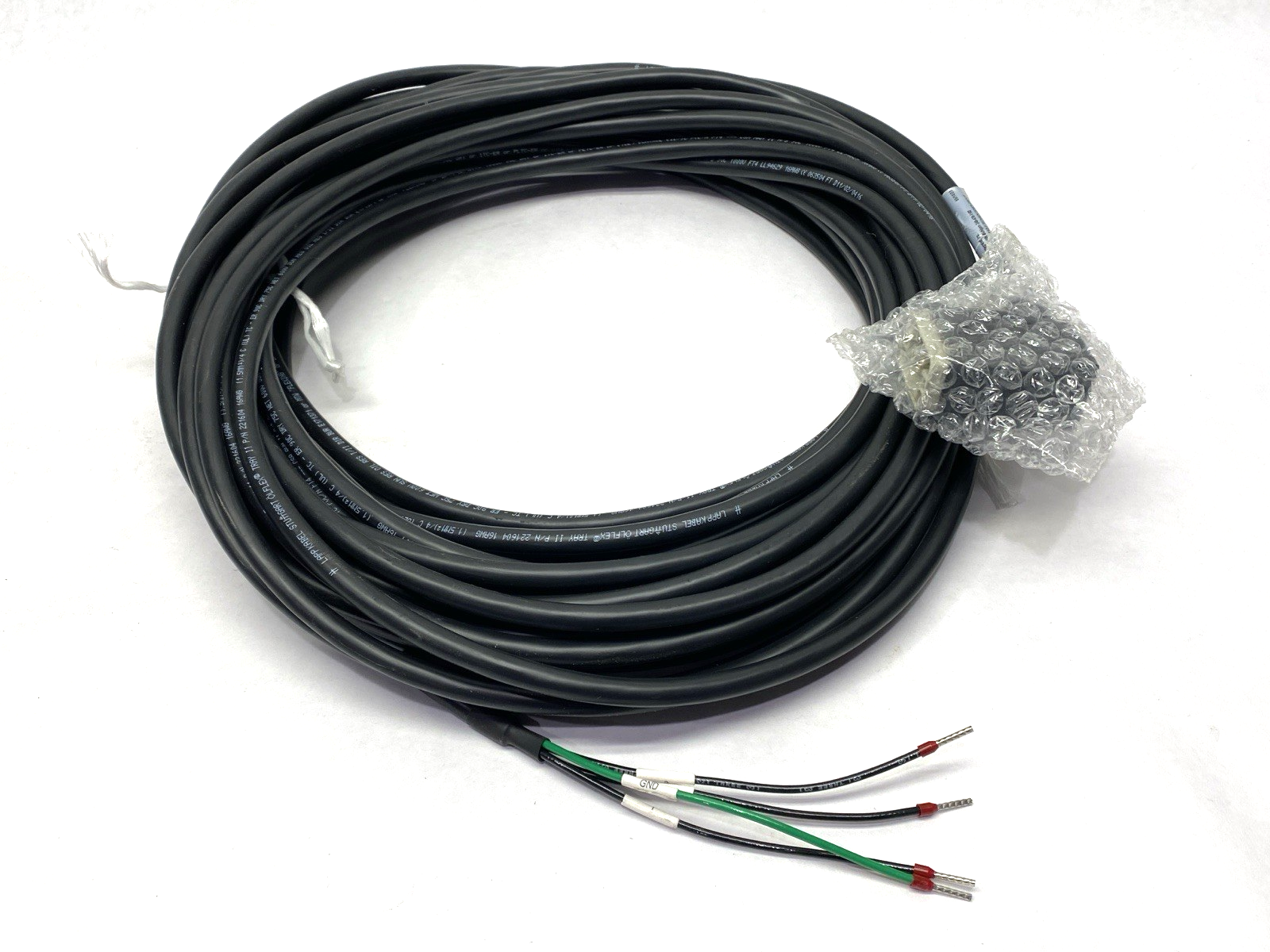 Electro-Magnetic Integrated EME2NNA8BN16M20.0 Single-End Connector Cordset 16AWG - Maverick Industrial Sales