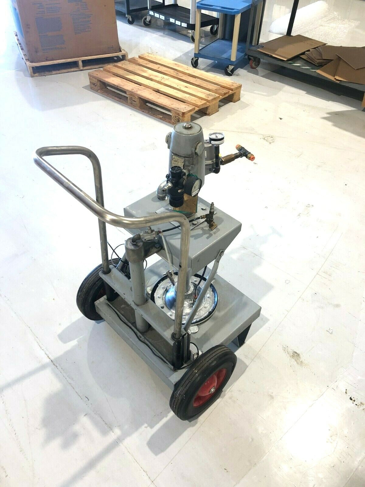 650223 | ARO Pneumatic Piston Pump Dispensing Sprayer System Grease Sealant Paint - Used - Maverick Industrial Sales