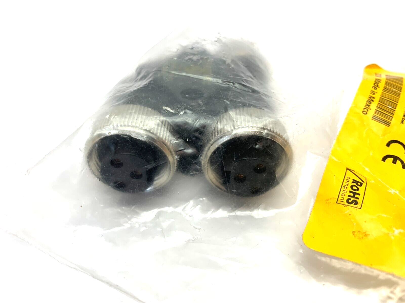 XSH-RSM-2RKM | Turck 30 Splitter 3-Pin 7/8" Connector Male-2x Female U2-23665 - New - Maverick Industrial Sales