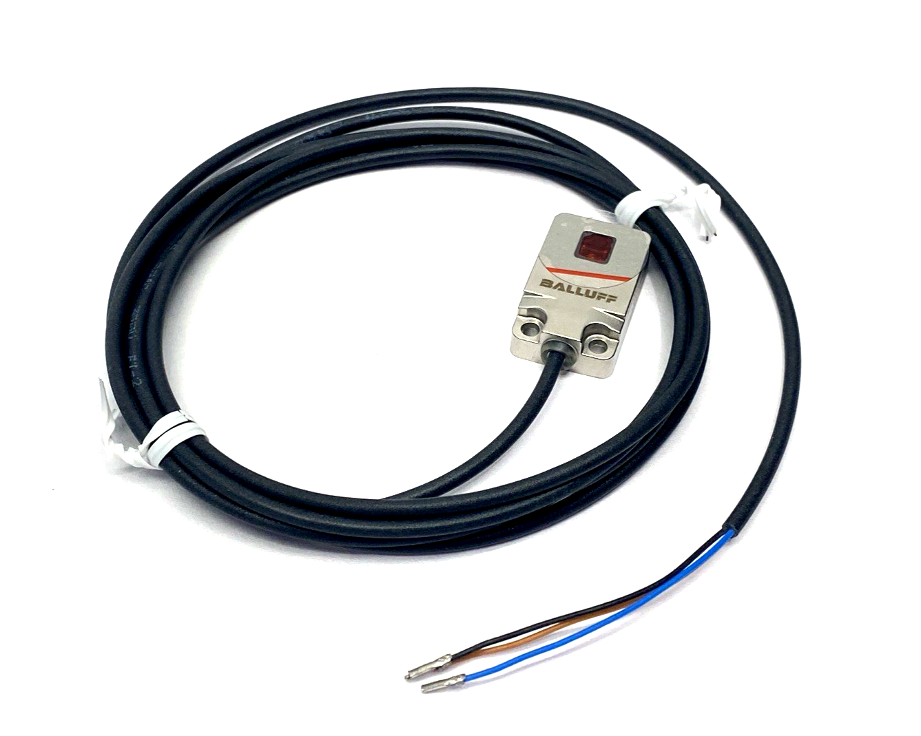 Balluff BOS021P Cubical Through-Beam Photoelectric Sensor BOS R01E-PS-KE20-02 - Maverick Industrial Sales