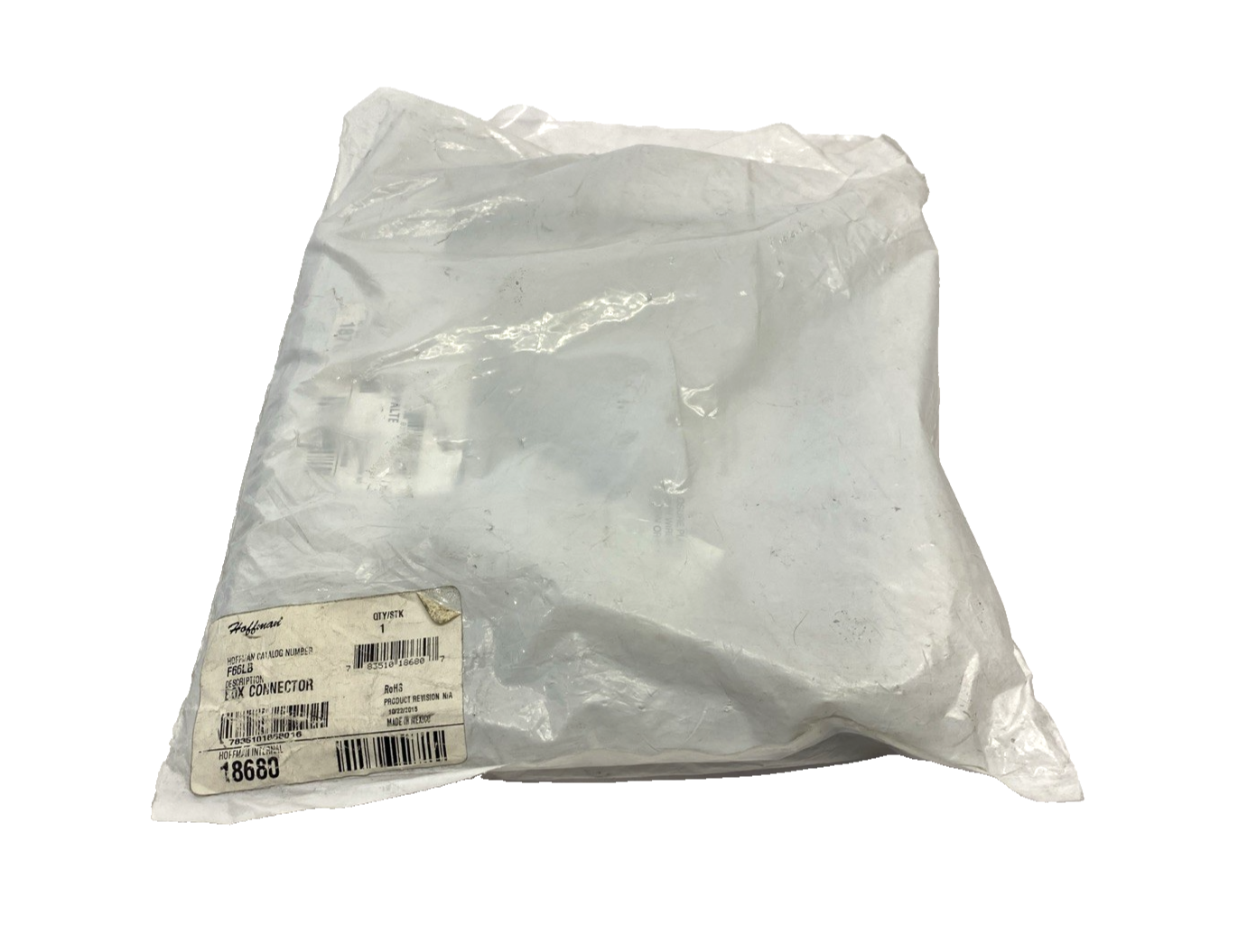 F66LB | Hoffman 6" x 6" Lay-In Wireway Box Connector 18680 - New - Maverick Industrial Sales