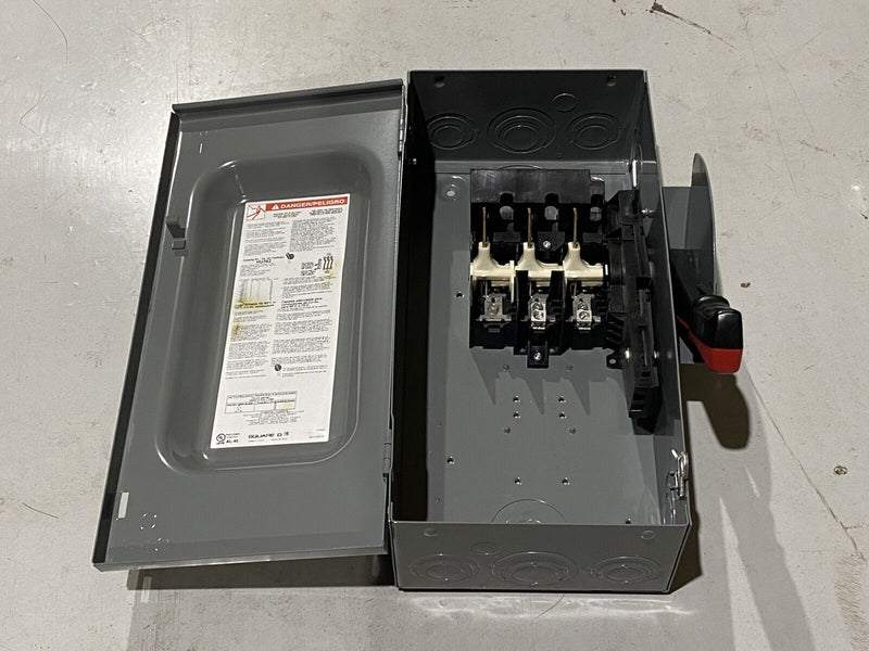 Schneider Electric HU362 Square D Heavy Duty Safety Switch 60A 600V - Maverick Industrial Sales