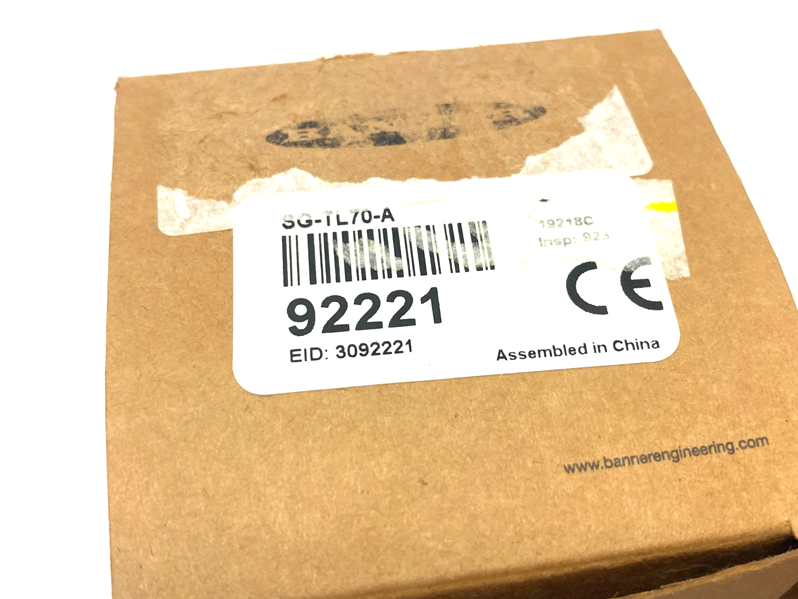 Banner SG-TL70-A LED Tower Light Standard Audible Module 4-Tone 98dB 92221 - Maverick Industrial Sales