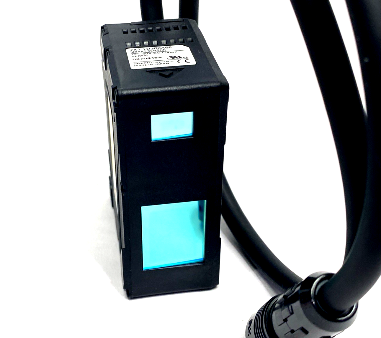 Omron ZX1-LD300A66 Laser Displacement Sensor, 0.5m Pigtail Connector, NPN - Maverick Industrial Sales