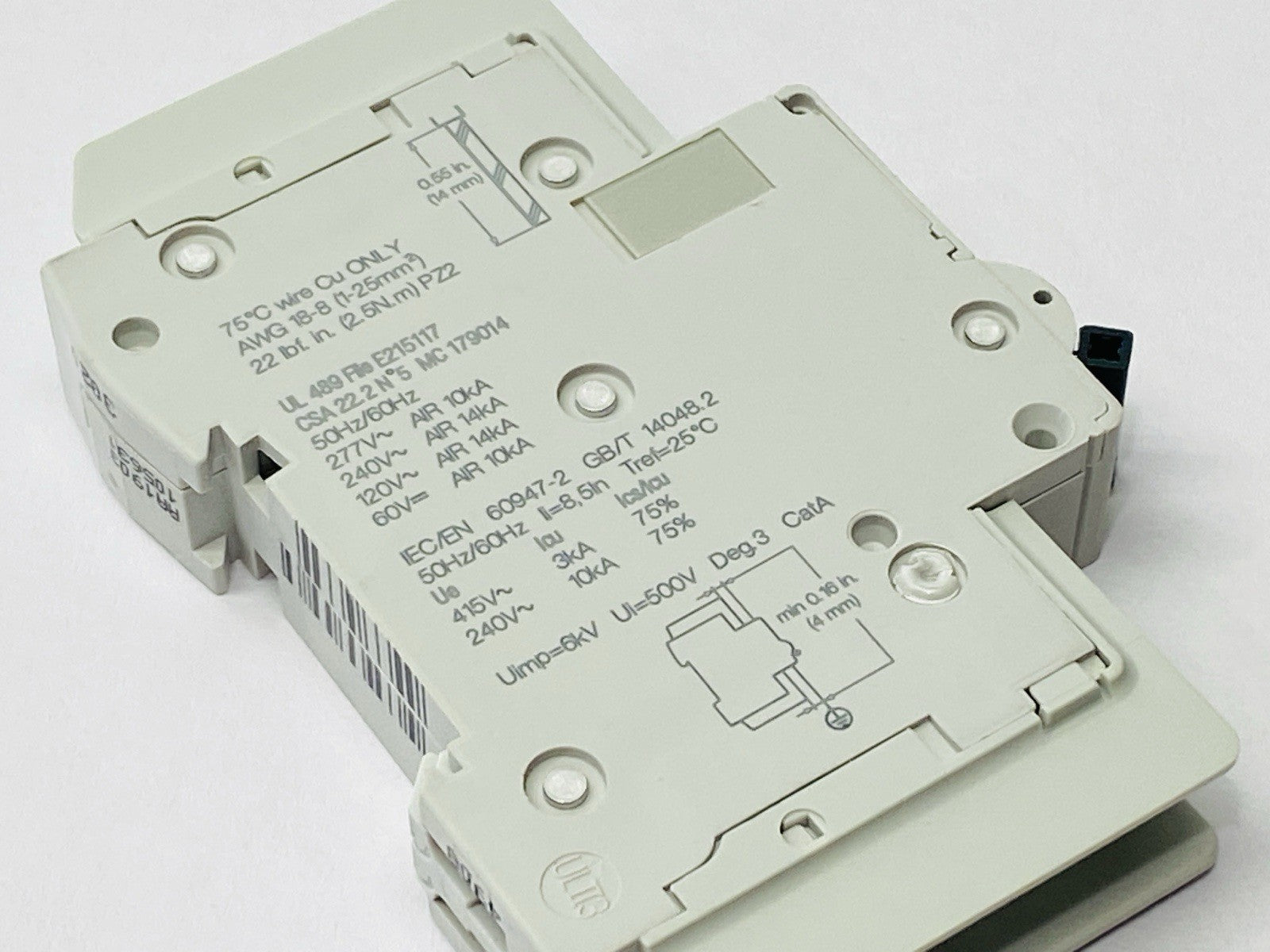 Schneider Electric M9F42104 Miniature Circuit Breaker 1P 4A 277V - Maverick Industrial Sales