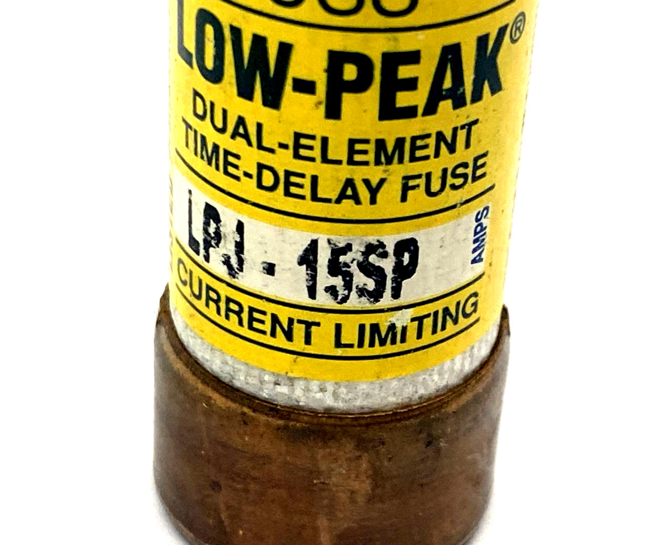 LPJ-15SP | Bussmann Class J Fuse, Time-Delay, Dual-Element, 15A LOT OF 2 - New – Open box - Maverick Industrial Sales