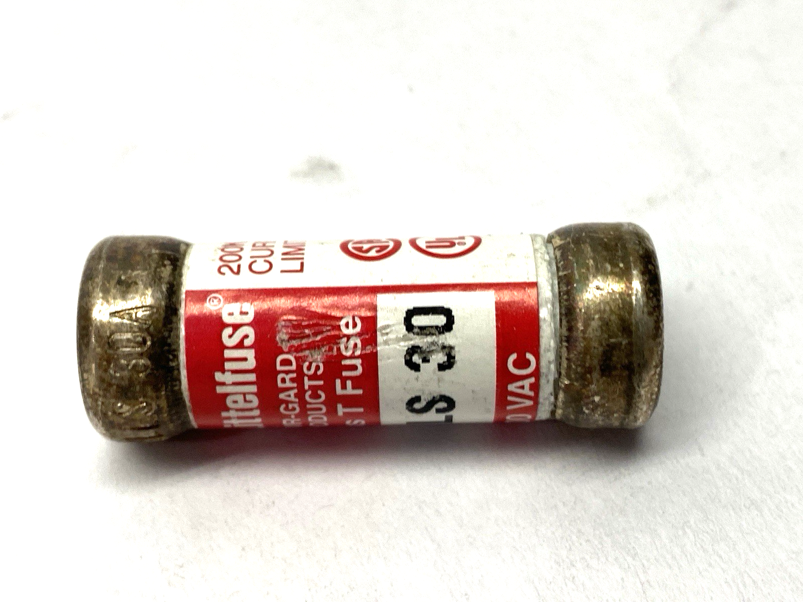 Littelfuse JLLS030 Current-Limiting Powr-Gard Fuse Class T 600VAC 30A - Maverick Industrial Sales