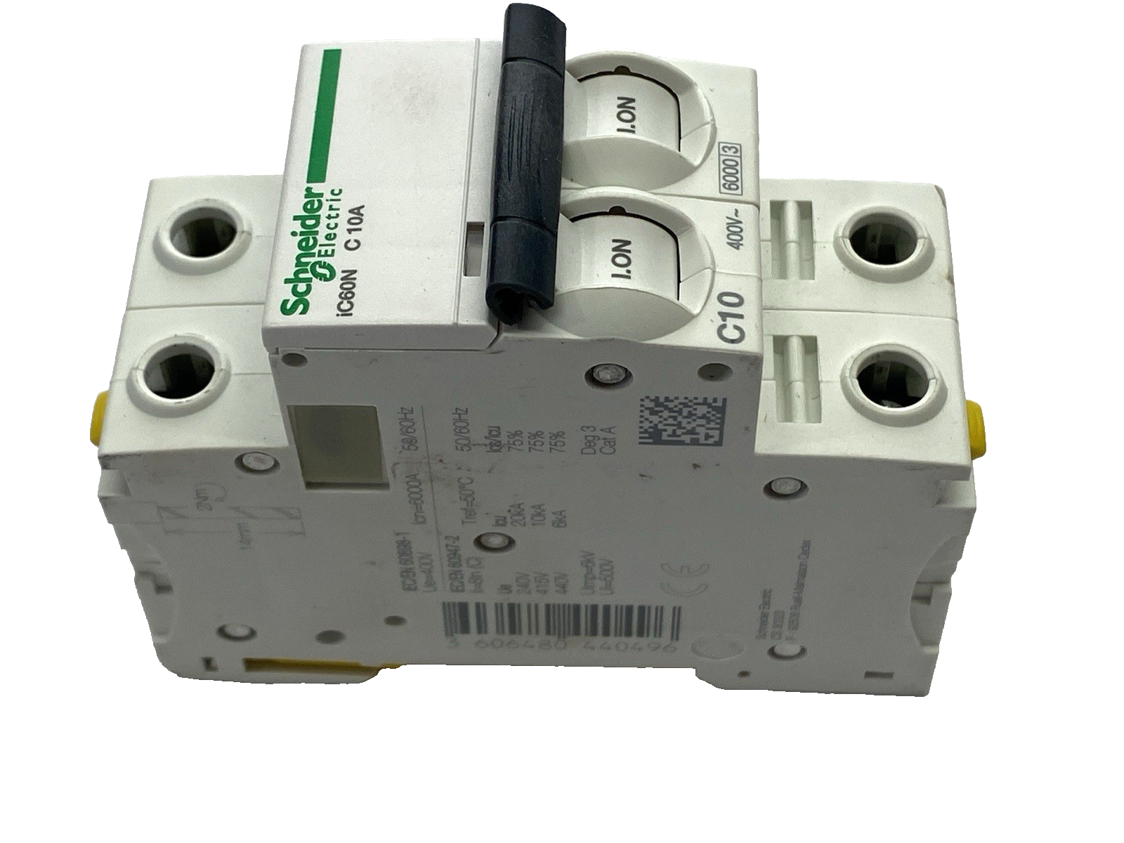 Schneider Electric A9F04210 Miniature Circuit Breaker 2-Pole 400V 10A DAMAGED - Maverick Industrial Sales