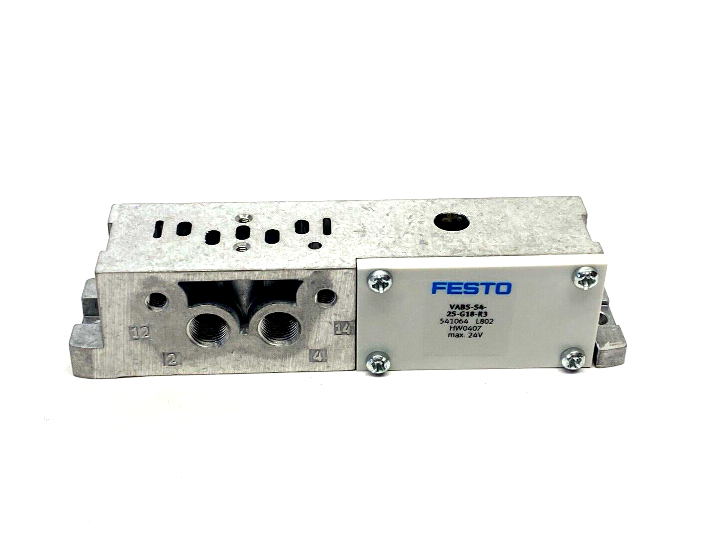 Festo VABS-S4-2S-G18-R3 Sub-Base 541064 - Maverick Industrial Sales