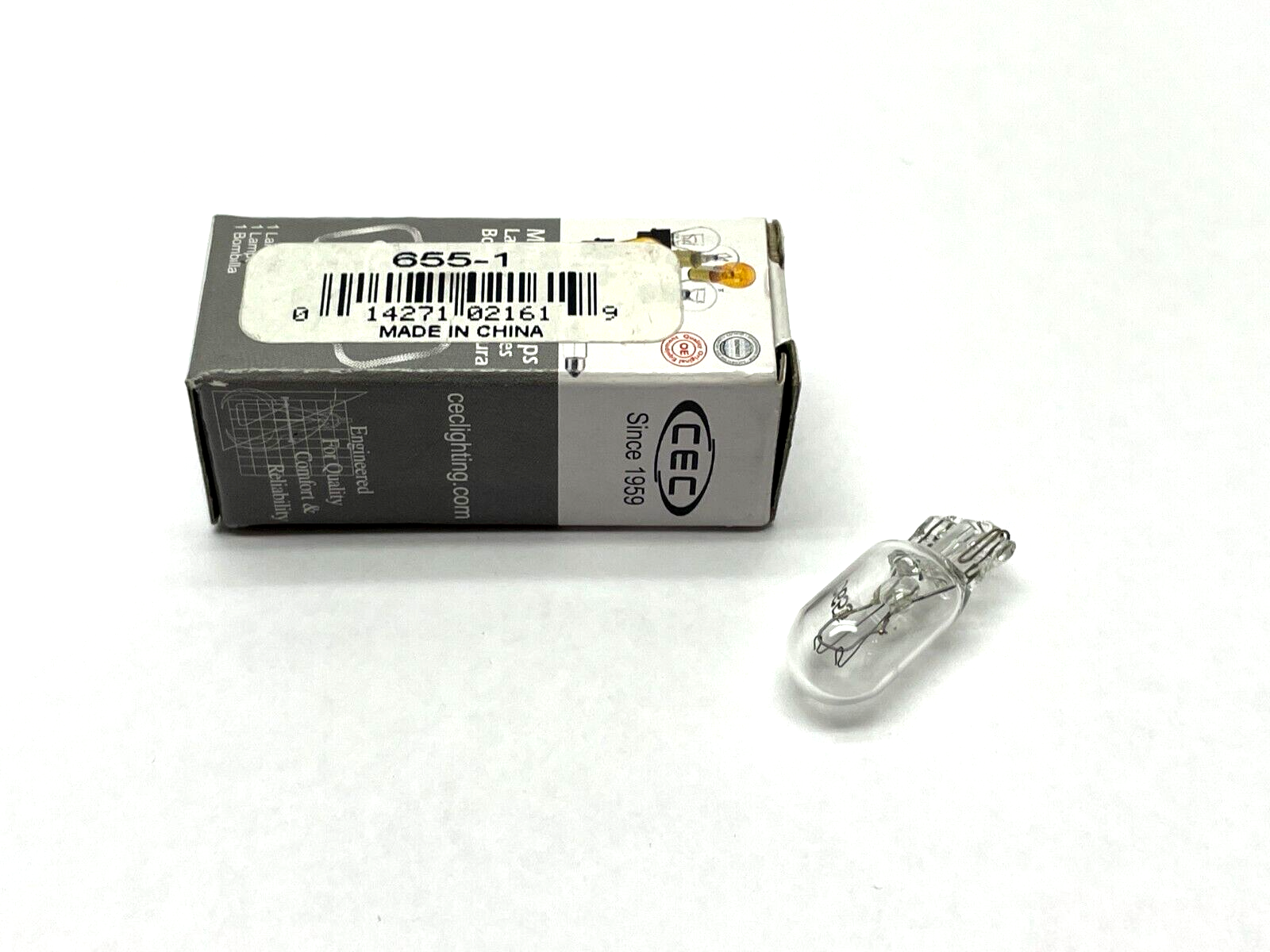 CEC 655-1 Miniature Lamps LOT OF 8 - Maverick Industrial Sales