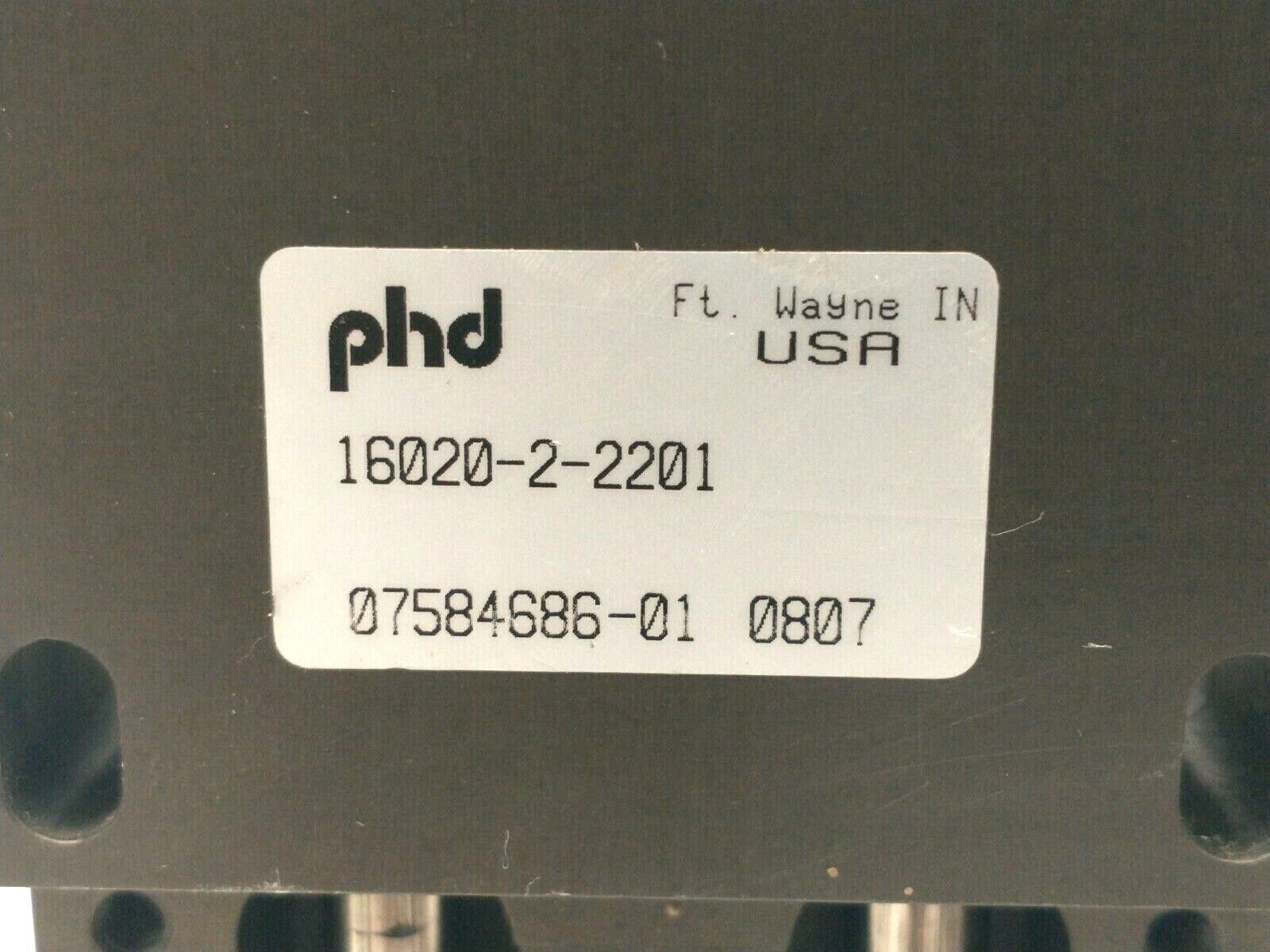 PHD 16020-2-2201 Double Rod Escapement 3/4" Bore 3/4" Stroke MISSING CAP & COVER - Maverick Industrial Sales