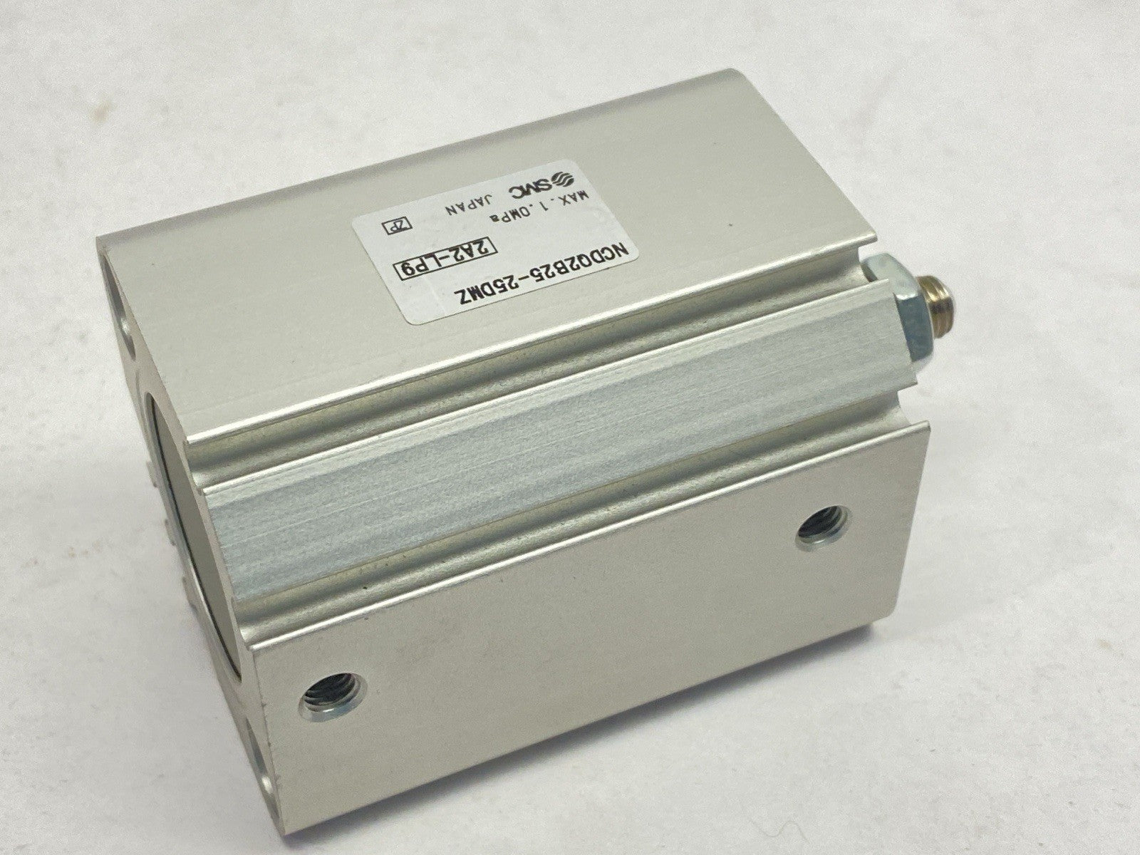 SMC NCDQ2B25-25DMZ Double Acting Pneumatic Cylinder 25mm Bore 25mm Stroke - Maverick Industrial Sales