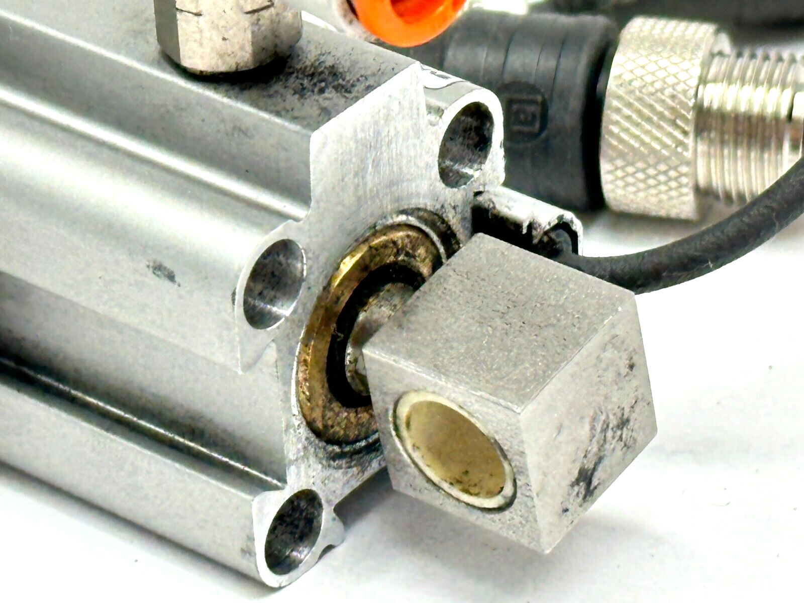 Aventics KHZ-DA-016-0020-M Pneumatic Cylinder 16mm Bore 20mm Stroke w/ Sensors - Maverick Industrial Sales