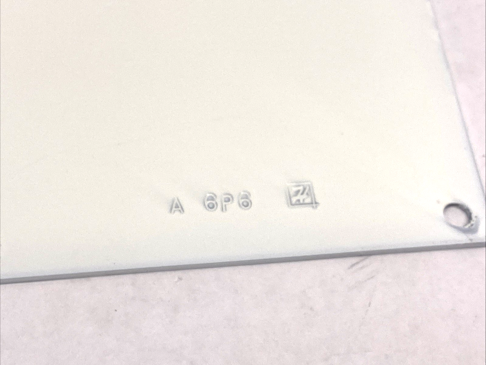 Hoffman A6P6 Interior Enclosure Panel, Fits 6"x6" Junction Box, White, LOT OF 4 - Maverick Industrial Sales