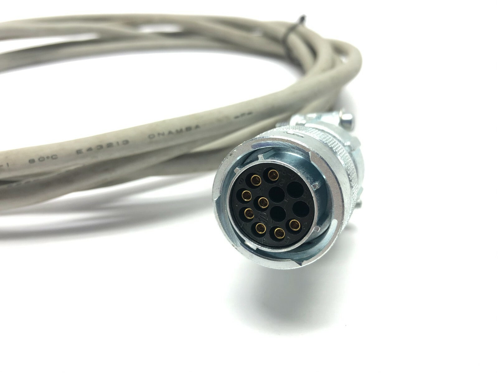 Mitutoyo CMM Machine Control Cable Burndy G6A14-02SNE 11-Pin Connector - Maverick Industrial Sales