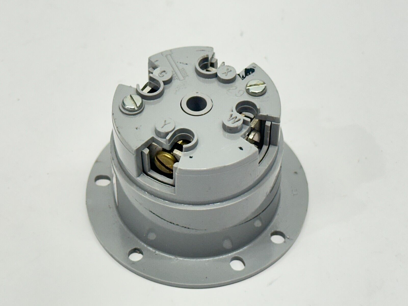 Pass & Seymour L1430-FI Flanged Locking Inlet Connector 30A 250V - Maverick Industrial Sales