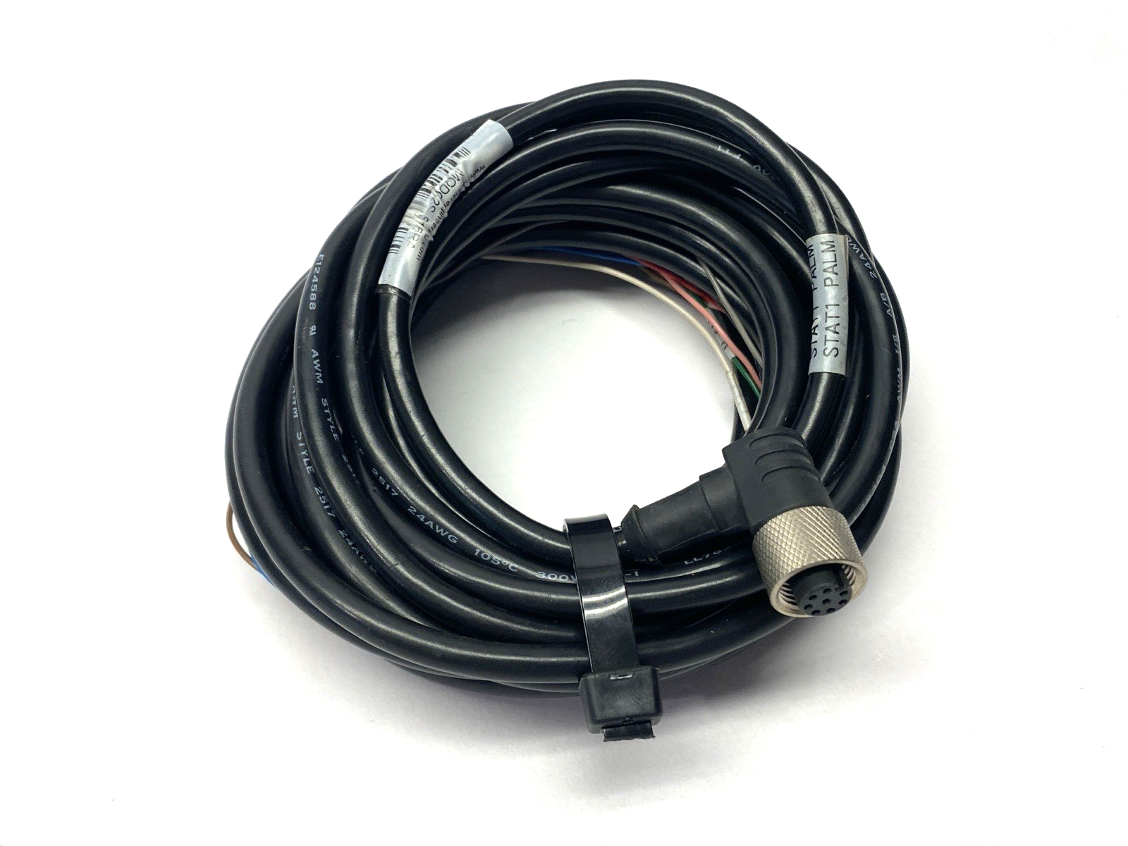Banner MQDC2S-815RA Single-Ended Cordset M12 Female Right Angle Connector 54617 - Maverick Industrial Sales