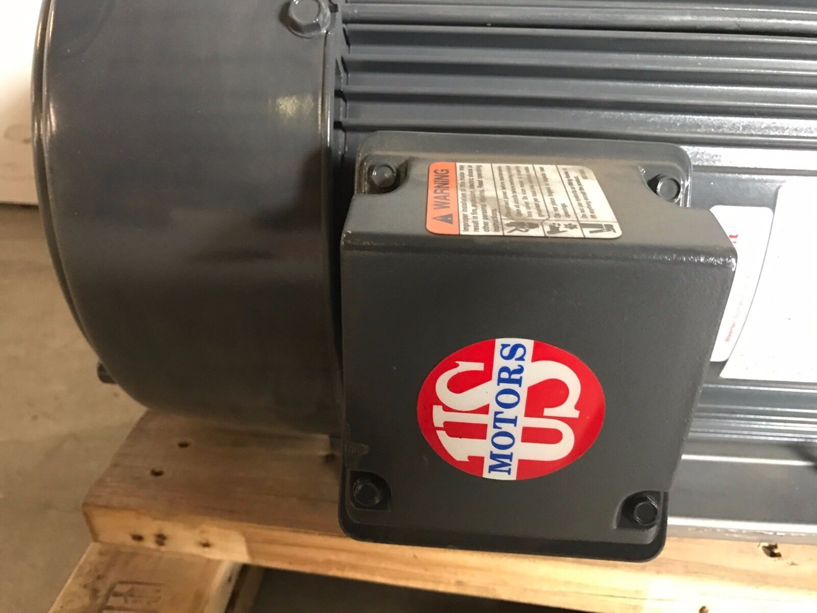 Nidec 15701513-100 Industrial Electric Motor 20HP 380V 1475RPM 32A 973547181A - Maverick Industrial Sales