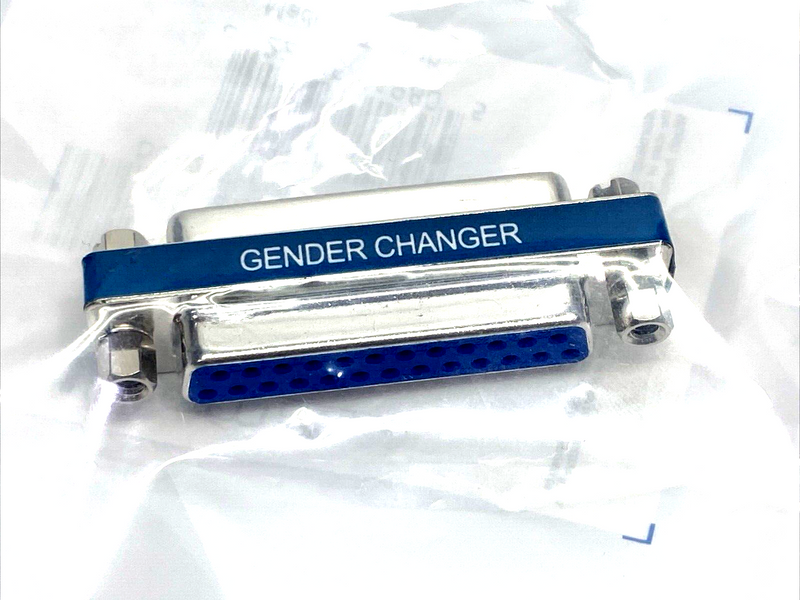 L-Com DGB25F Slimline Gender Changer, DB25 Female/Female - Maverick Industrial Sales