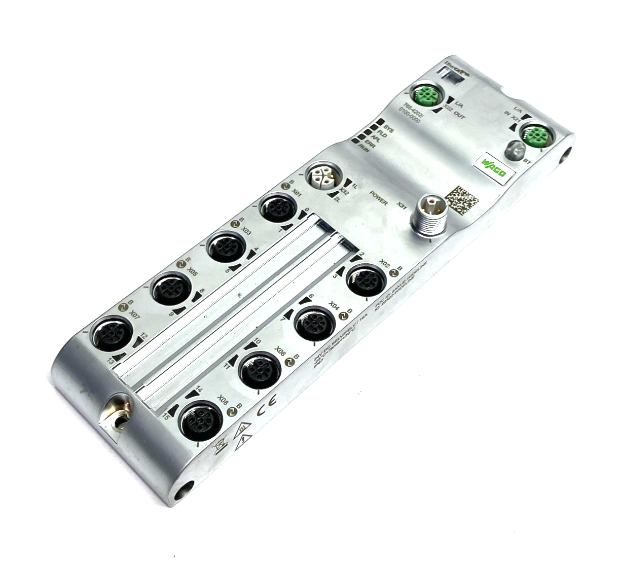 765-4202/0100-0000 | Wago 8-Port-IO-Link Master Class B EtherCAT WideLine 16-Chan - Used - Maverick Industrial Sales