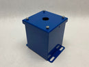 Saginaw Control & Engineering SCE-1PBXI Pushbutton Enclosure 4" x 4" Blue Steel