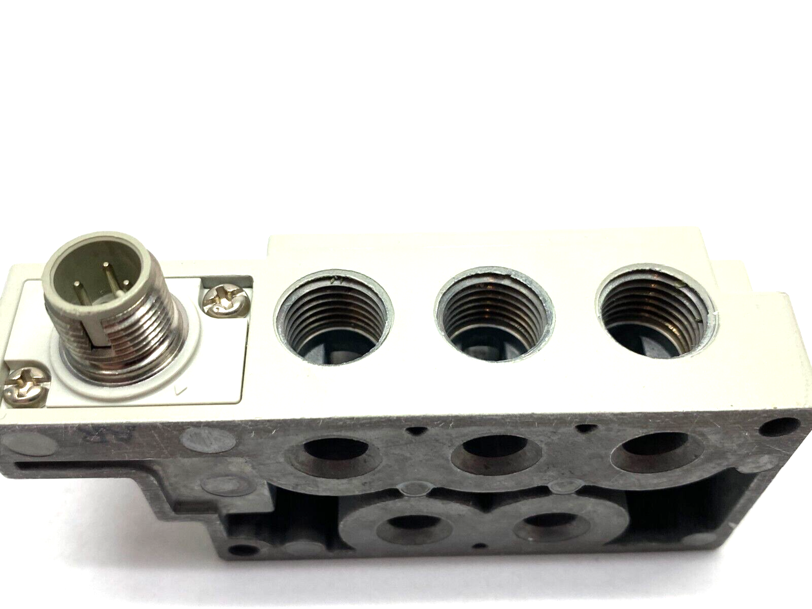 SMC SY50M-27-1-WO-02N Solenoid Valve Subplate SY5000 5-Port - Maverick Industrial Sales