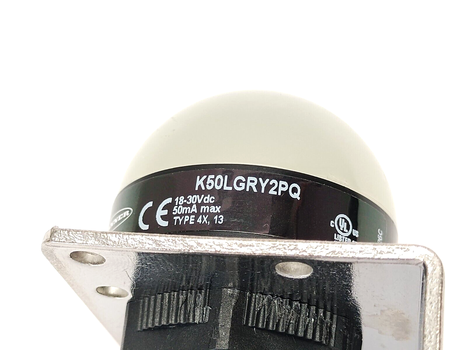 Banner K50LGRY2PQ EZ-Light Multi-Function LED Indicator 50mm 3-Color 75669 - Maverick Industrial Sales