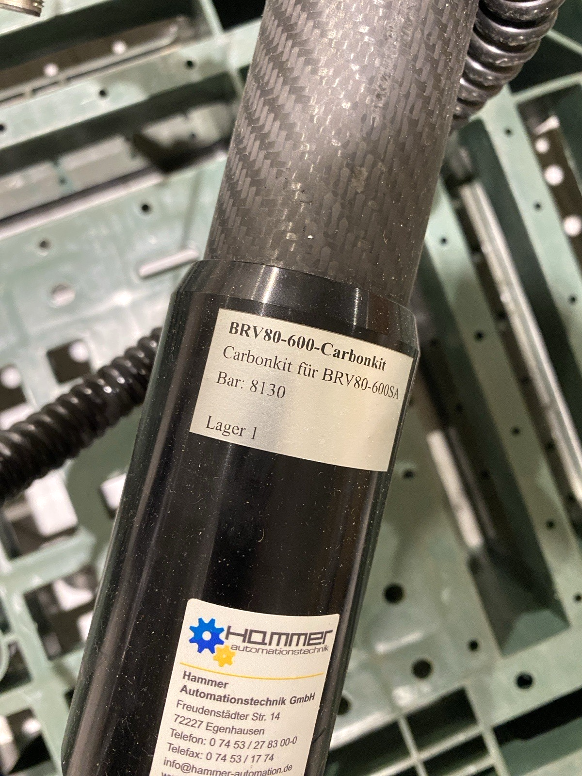 Hammer Automation 4-84040-000 Standard -PRT Toolholder With BRV80-600 Carbon Kit - Used - Maverick Industrial Sales