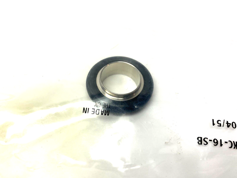 Agilent KC16SB Stainless Steel Buna-N Centering Ring Seal NW16 - Maverick Industrial Sales