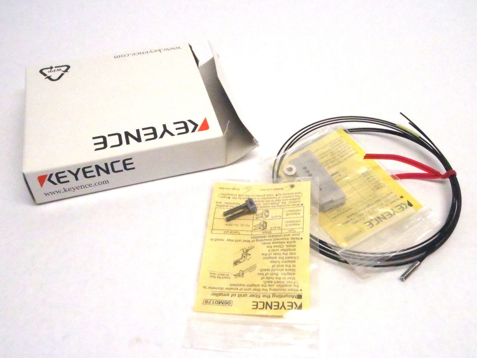 KEYENCE FU-69U Fiber Optic Sensor Cable - Maverick Industrial Sales