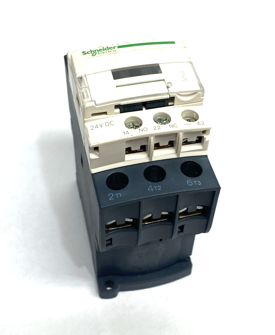 Schneider Electric LC1D25BD IEC Contactor, TeSys Deca, Nonreversing, 25A - Maverick Industrial Sales