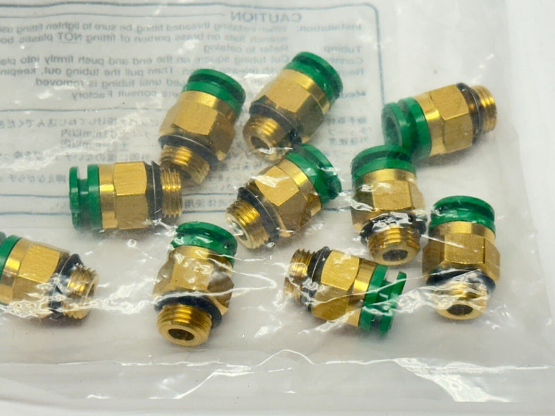 SMC KRH06-U01-X269 Pneumatic One Touch Fittings 1/8" PKG OF 10 - Maverick Industrial Sales