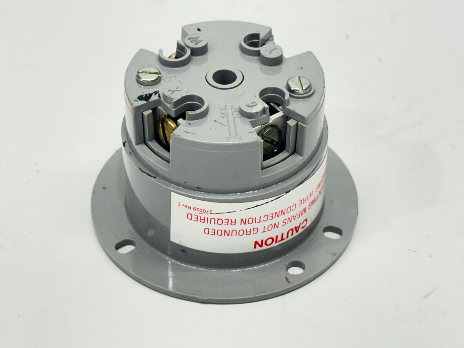 Pass & Seymour L1430-FI Flanged Locking Inlet Connector 30A 250V - Maverick Industrial Sales
