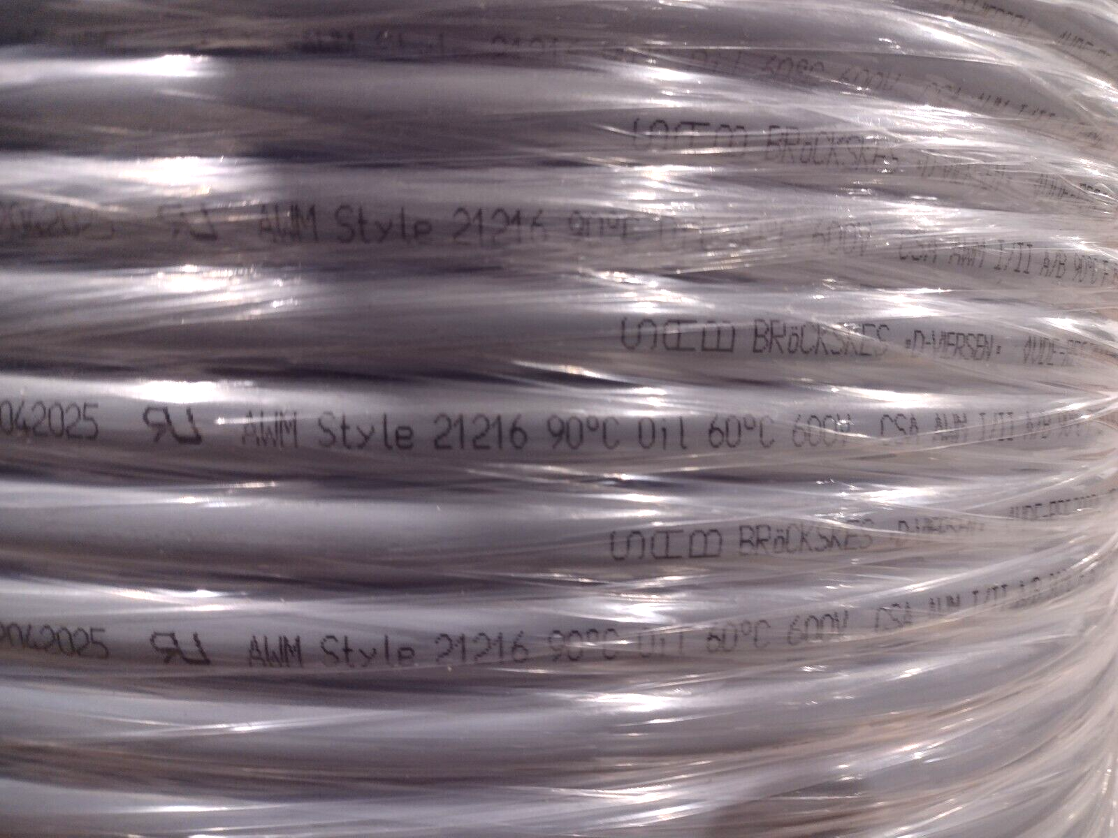 SAB Brockskes 02042025 25C 20 AWG Flexible Multi Conductor Control Cable 1150 FT - Maverick Industrial Sales