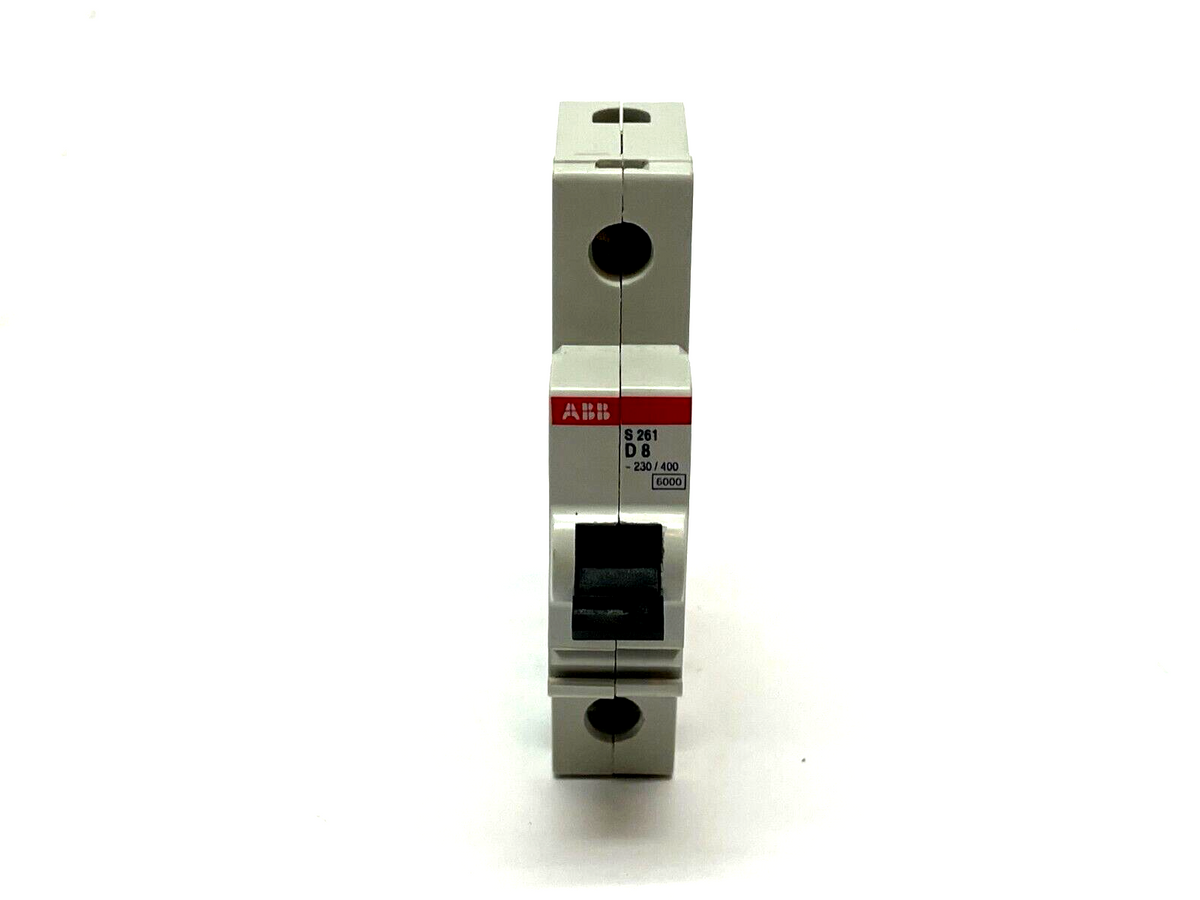 S261D8 | ABB Miniature Circuit Breaker 1-Pole 8A - Used - Maverick Industrial Sales