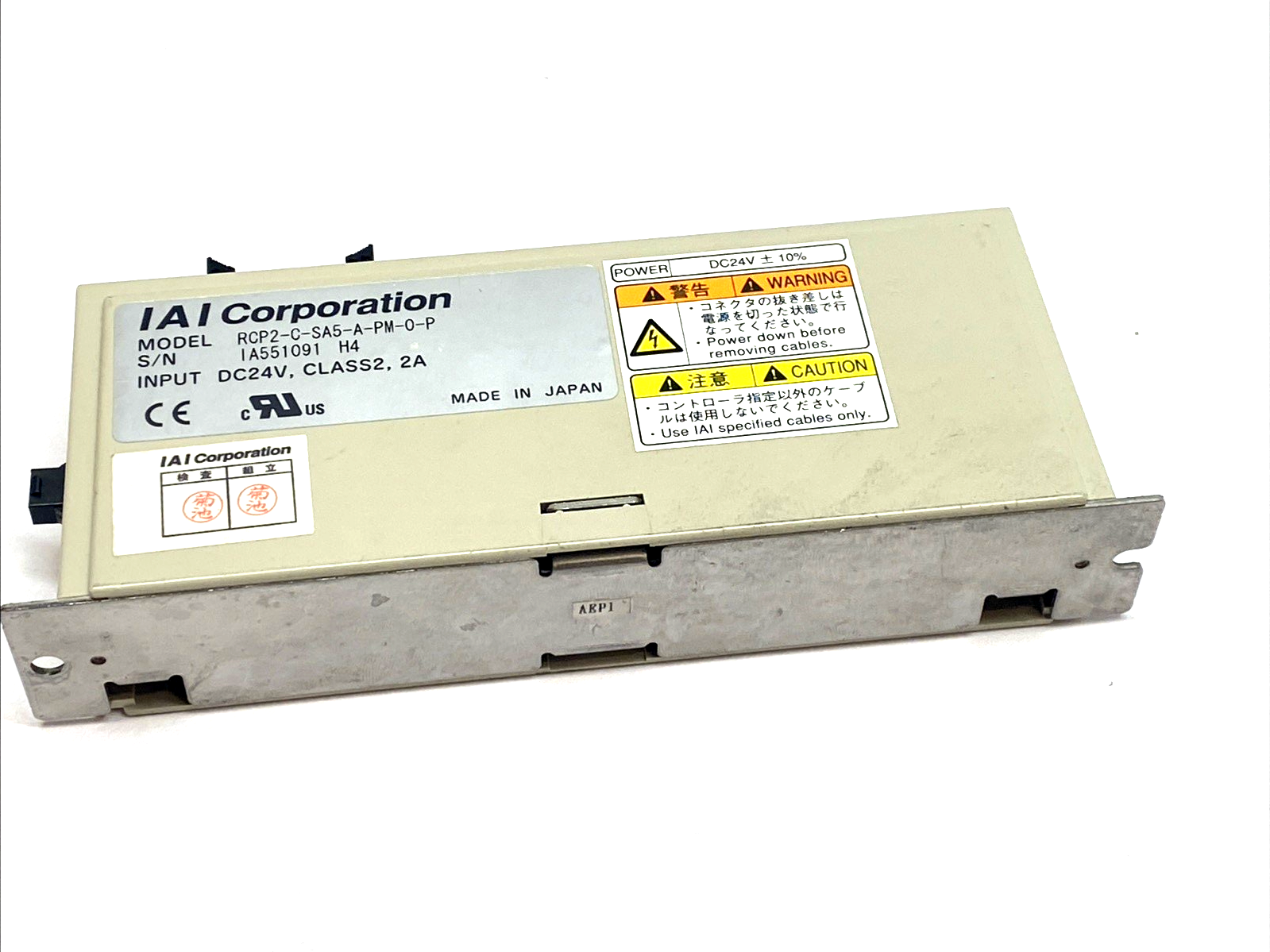 RCP2-C-SA5-A-PM-0-P | IAI ROBO Cylinder Controller 24VDC PNP - For parts or not working - Maverick Industrial Sales