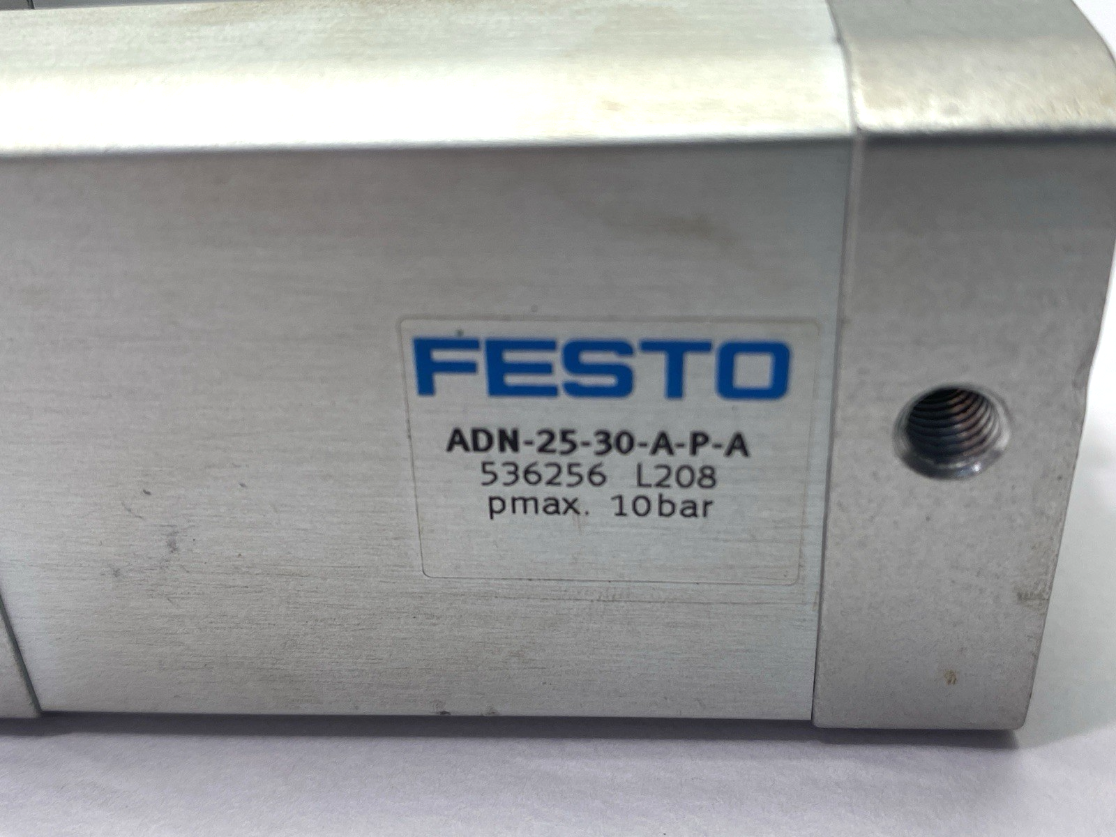 Festo ADN-25-30-A-P-A Double-Acting Compact Pneumatic Cylinder 30mm Stoke 536256 - Maverick Industrial Sales