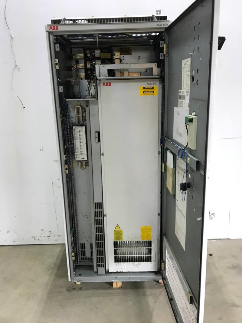 ABB ACS 600 AC Frequency Motor Drive Controller ACS607-0320-4-000B5A00842 350HP - Maverick Industrial Sales