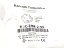Mencom MDC-2MR-2-SS Front Mount Receptacle Connector 2-Pin M12 1/2" NPT - Maverick Industrial Sales