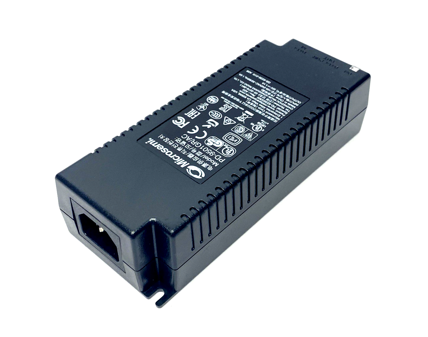 Zebra PWR-POE30W-0000 POE Injector Power Supply Microsemi PD-9501GR/AC - Maverick Industrial Sales