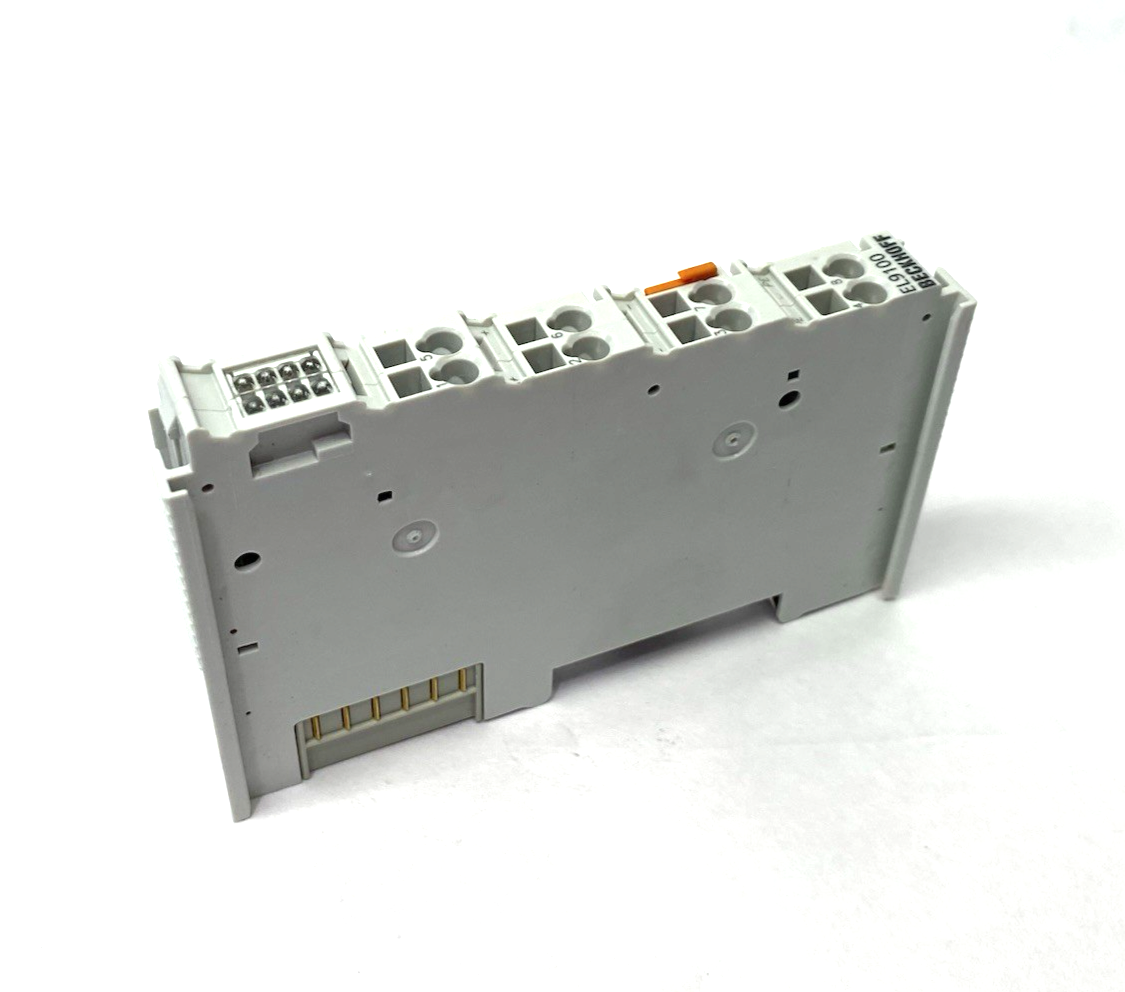 Beckhoff EL9100 Potential Supply/Voltage Supply Terminal Module, 24VDC, 10A - Maverick Industrial Sales