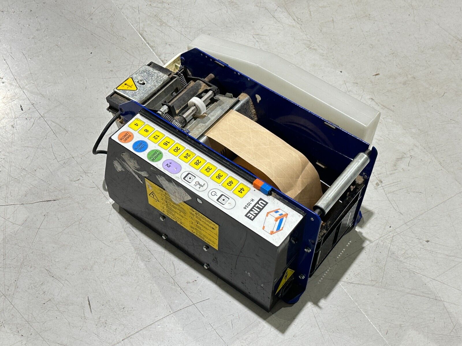 Uline H-1036 Electronic Touch Tape Dispenser w/ Heat MISSING H-1036-COVER - Maverick Industrial Sales