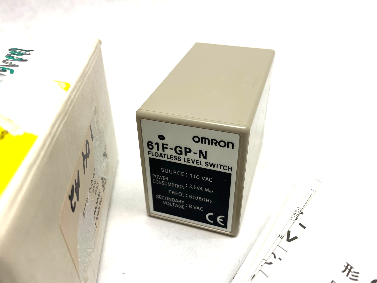 Omron 61F-GP-N Floatless Level Switch Plug-In Type 11-Pin - Maverick Industrial Sales