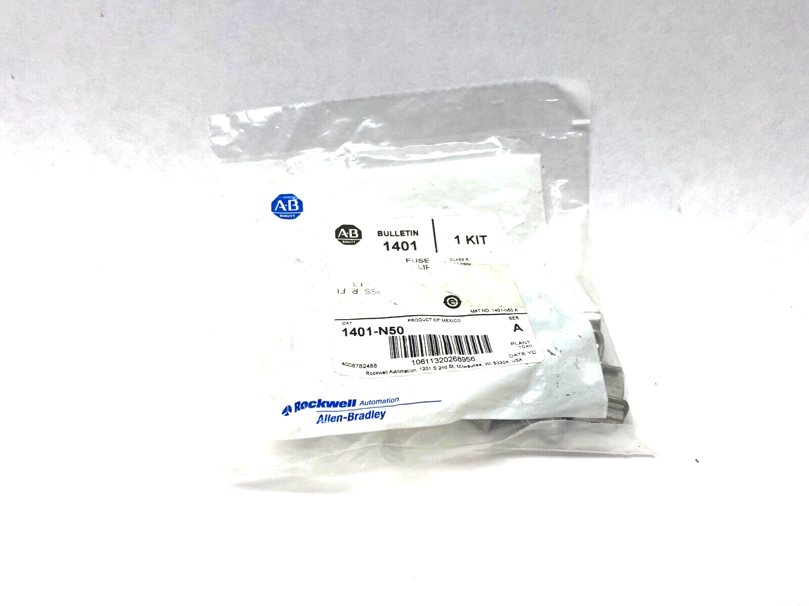 Allen Bradley 1401-N50 Ser. A Fuse Clip Kit - Maverick Industrial Sales