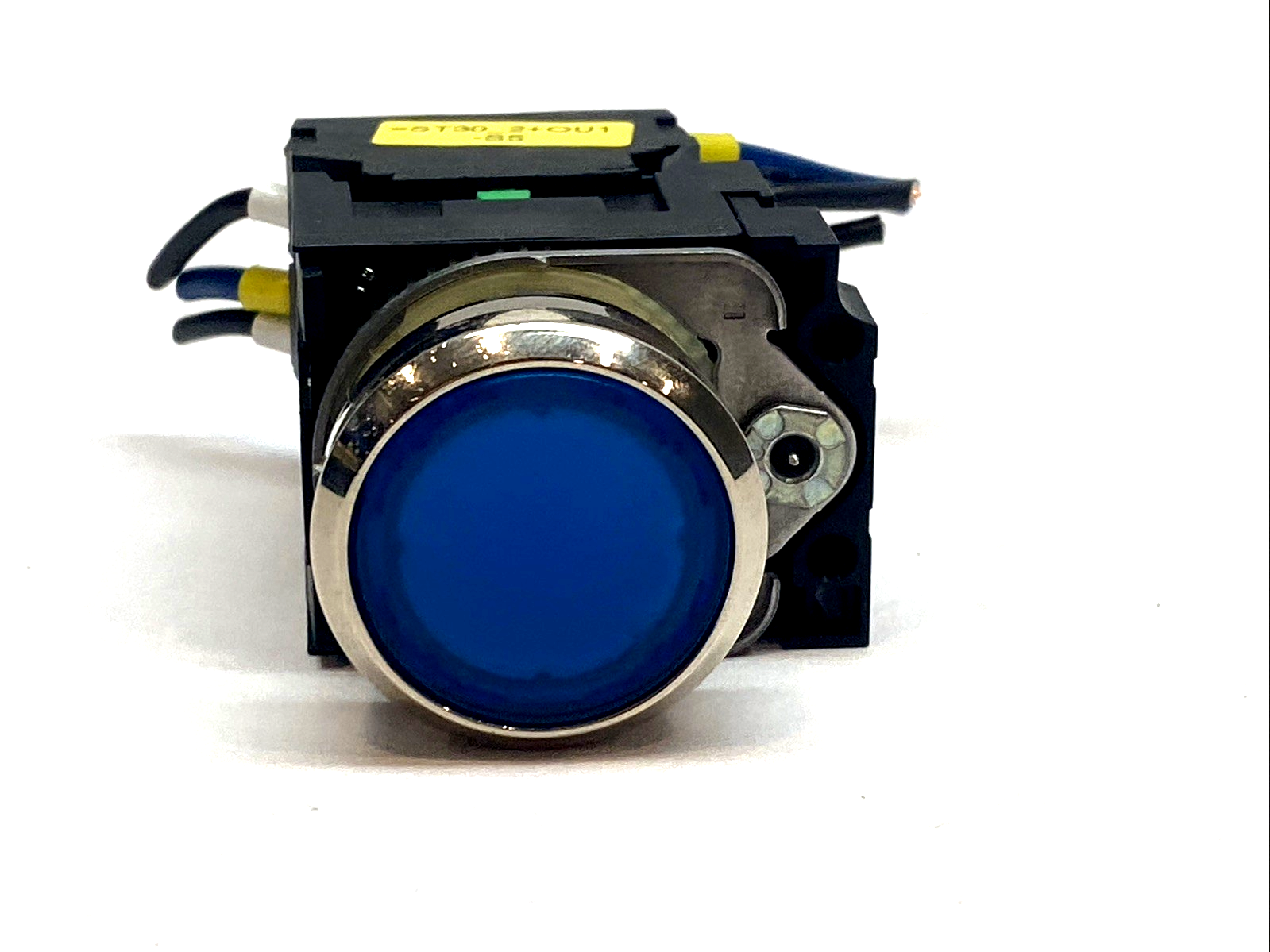 3SU1153-0AB50-1FA0 | Siemens Blue 22mm Illuminated Pushbutton 1NO/1NC 120V - Used - Maverick Industrial Sales