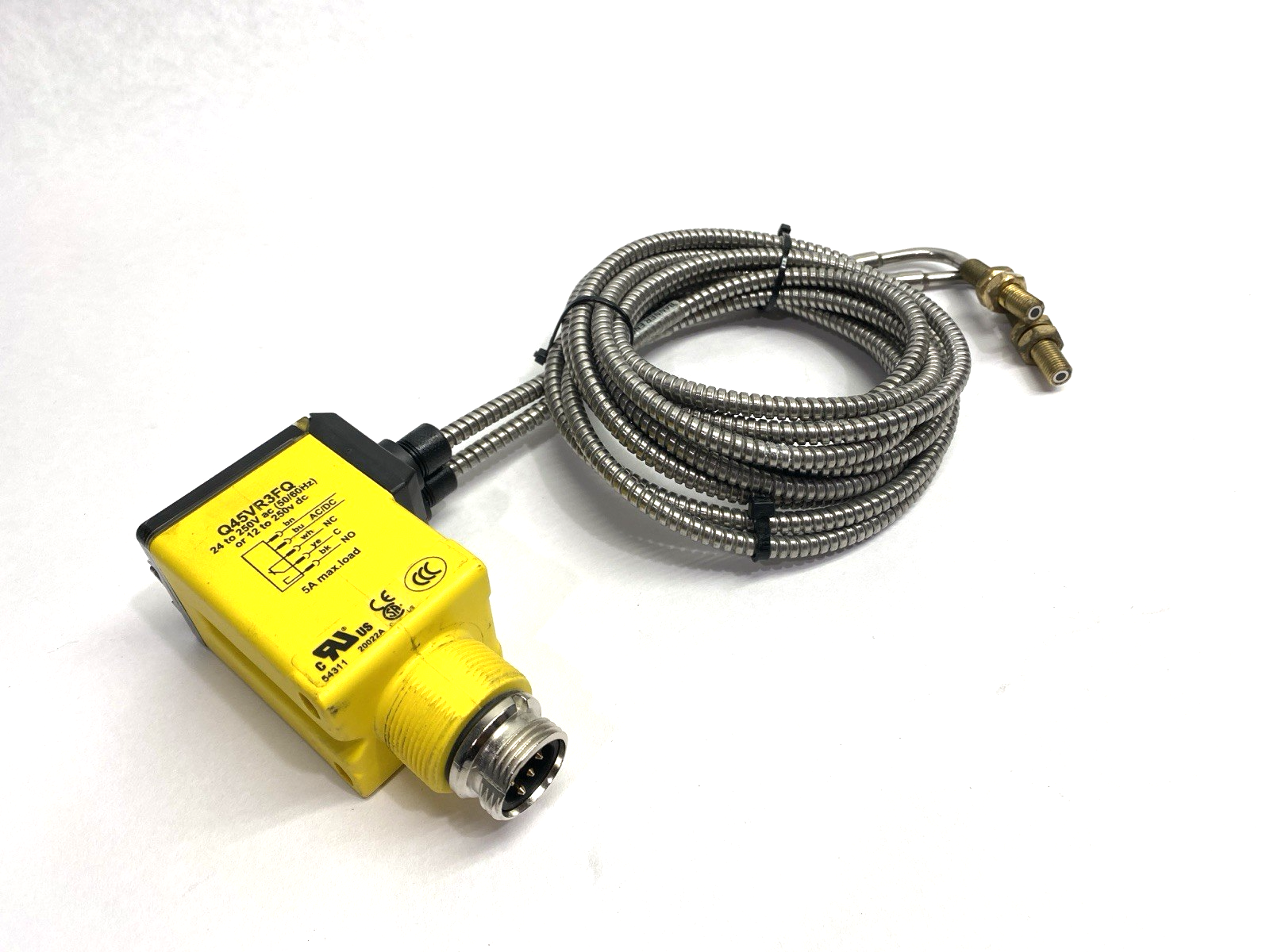Q45R3RFQ | Banner Photoelectric Sensor 12-250VDC 24-250VAC 54311 - Used - Maverick Industrial Sales