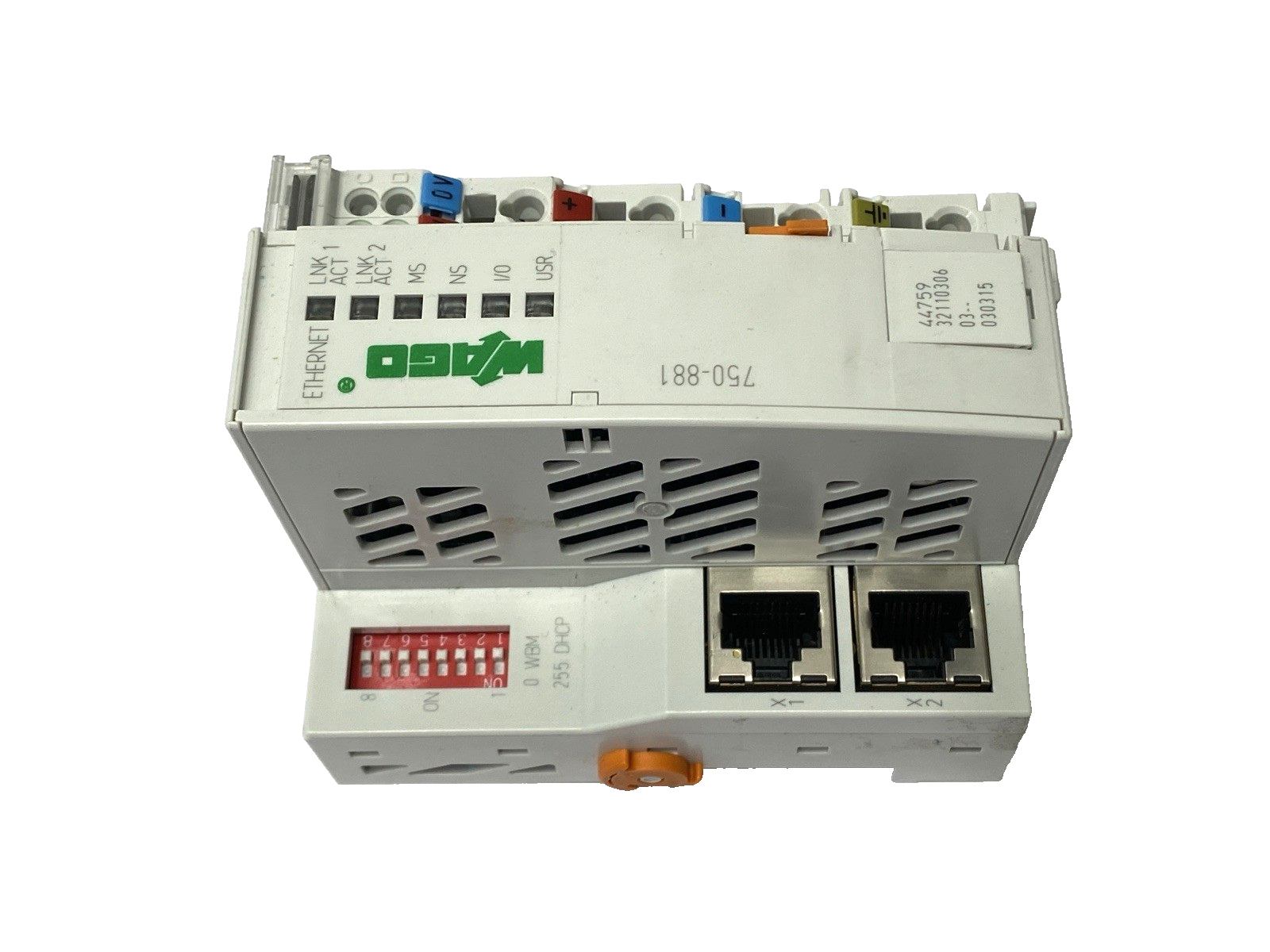 Wago 750-881 Ethernet Controller 2-Port 24VDC - Maverick Industrial Sales